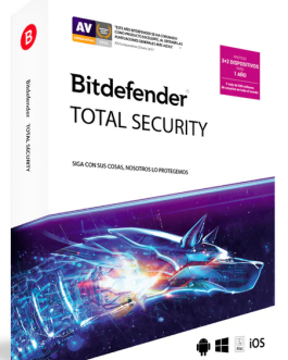 BitDefender Total Security Latest Version (Windows) – 5 User, 90 Days